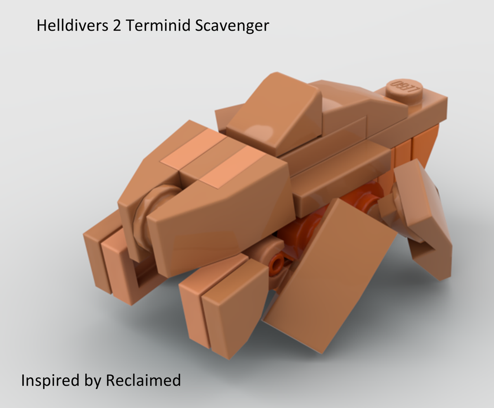 Lego Helldivers 2 Terminid Scavenger