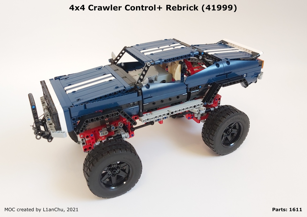Lego 4x4 Crawler Control+ Rebrick