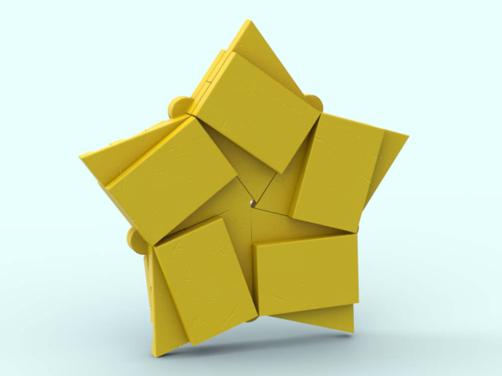 Lego Five-pointed star