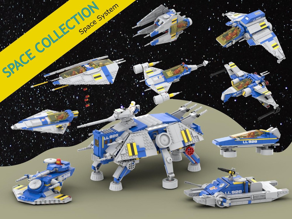 Lego Galaxy Explorer 10497 Alt Space Collection
