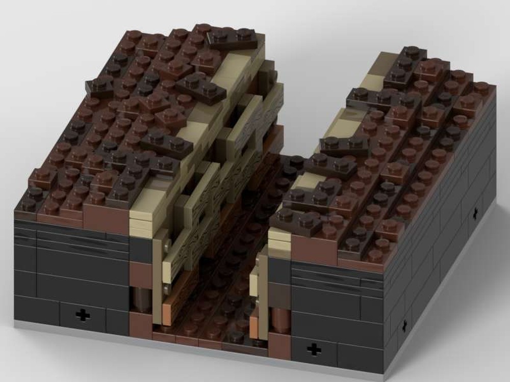 Lego Modular Trench - Straight Narrow