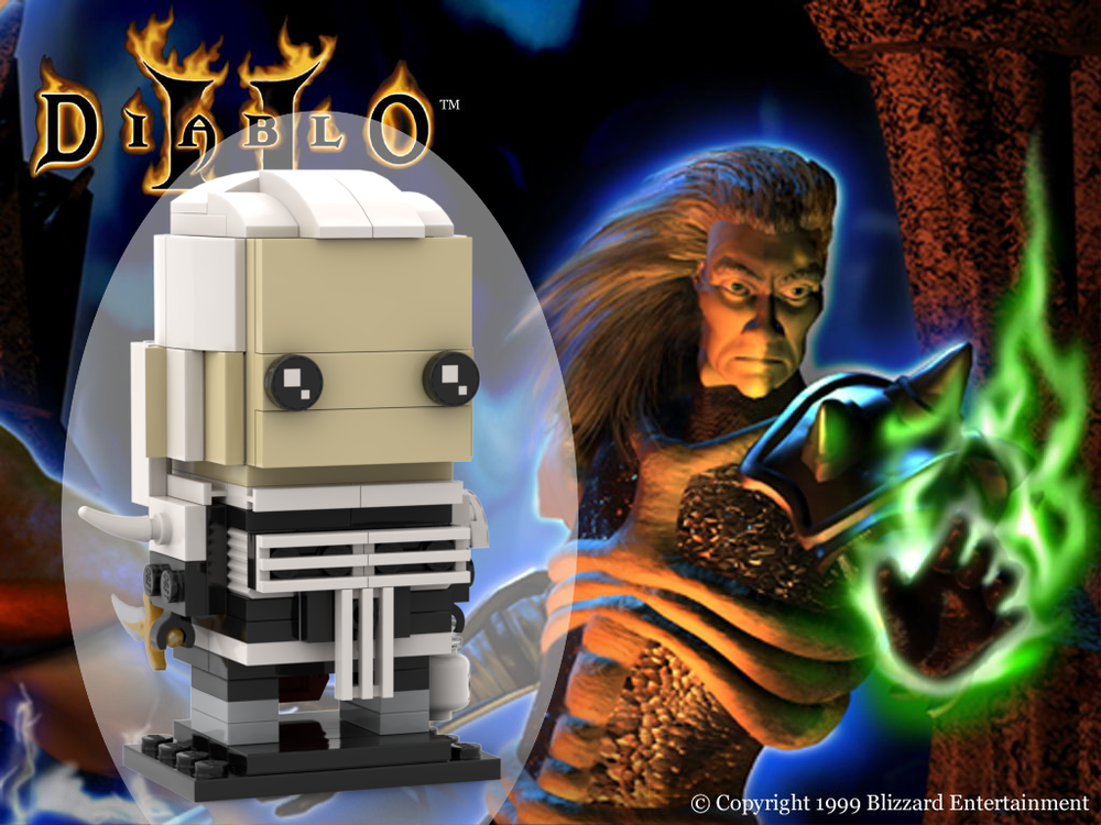Lego Necromancer from Diablo® II