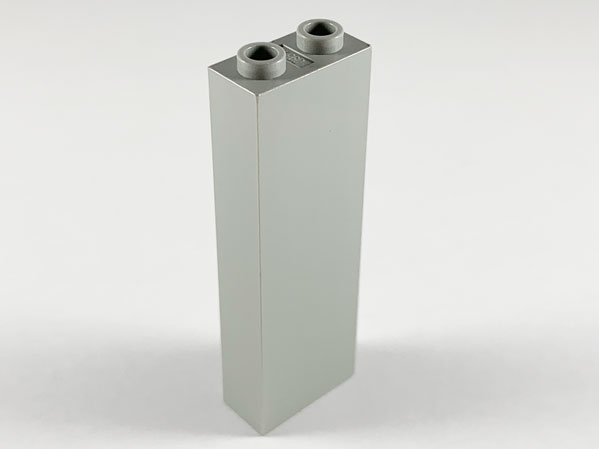 Lego Brick 1 x 2 x 5 / Light Gray