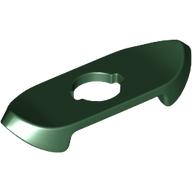 Lego Minifig Neckwear Armor Shoulder Pads / Dark Green