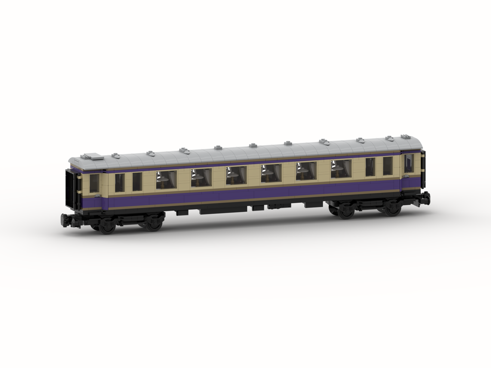 Lego Historical Rheingold 1st Class Passenger Coach (8W)