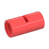 Lego Technic Pin Connector Round [Slotted] / Coral