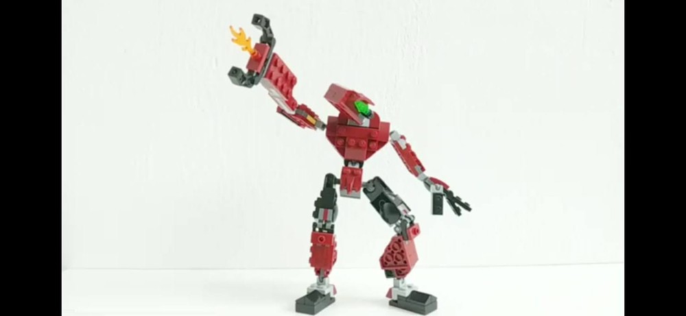 Lego Vakama (Hordika) From Bionicle 31073 Alternate Build/MOC With Video Instructions