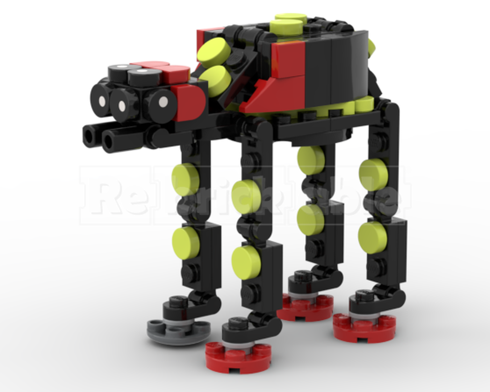 Lego Halloween AT-AT and Starfighter