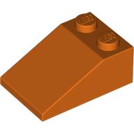 Lego Brick Sloped 33° 3 x 2 / Reddish Orange