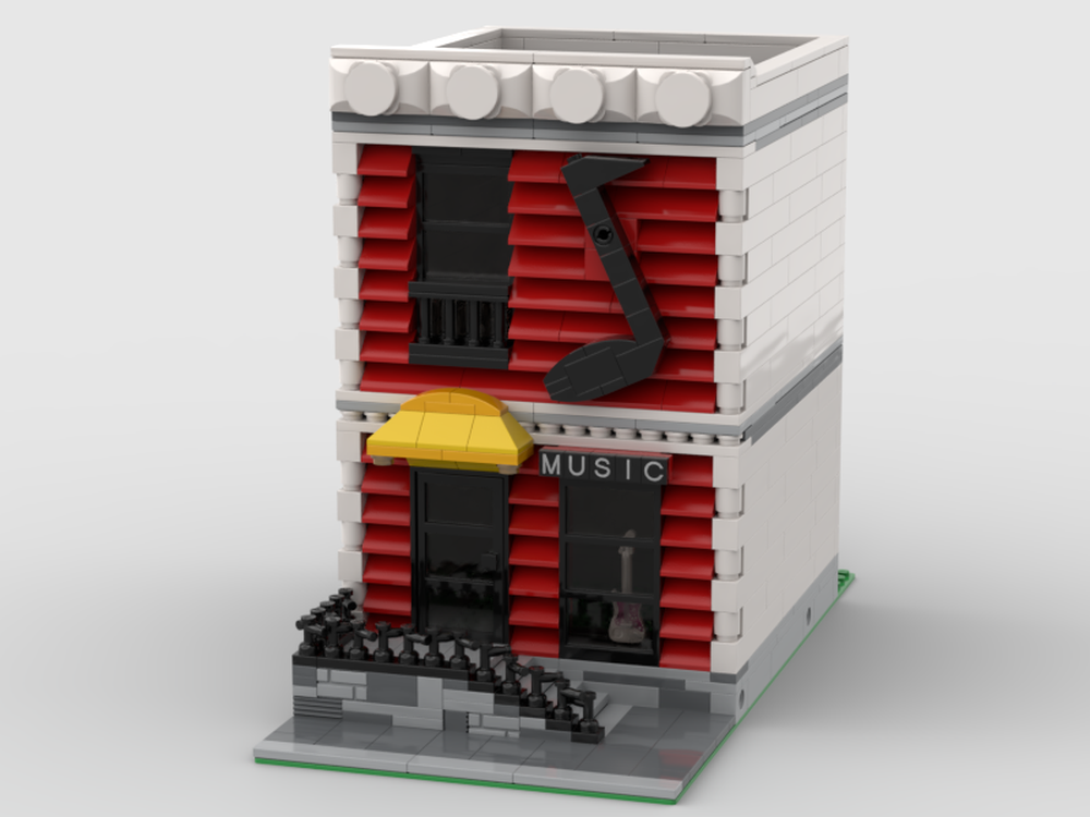 Lego Modular Music Shop