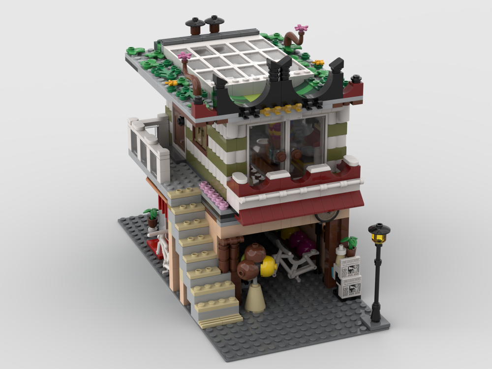 Lego Bike and Dessert Shop