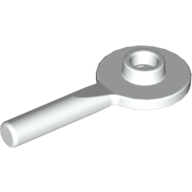 Lego Equipment Signal Paddle / White