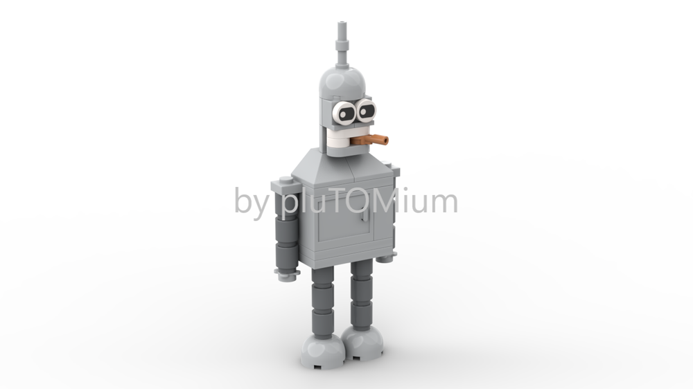Lego Bender the Robot Figure