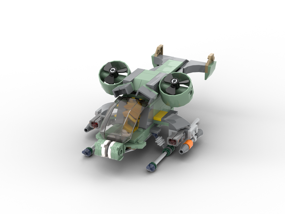 Lego 75577 Alt Build- Scorpion VTOL Micro Fighter
