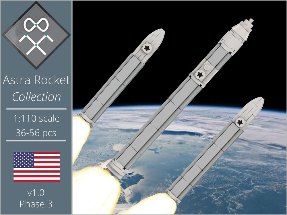 Lego 1:110 Astra Rockets
