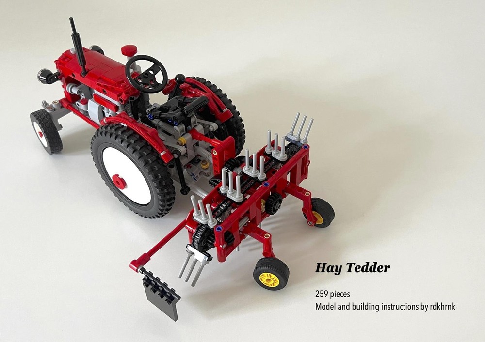 Lego Hay tedder for Zetor 25K
