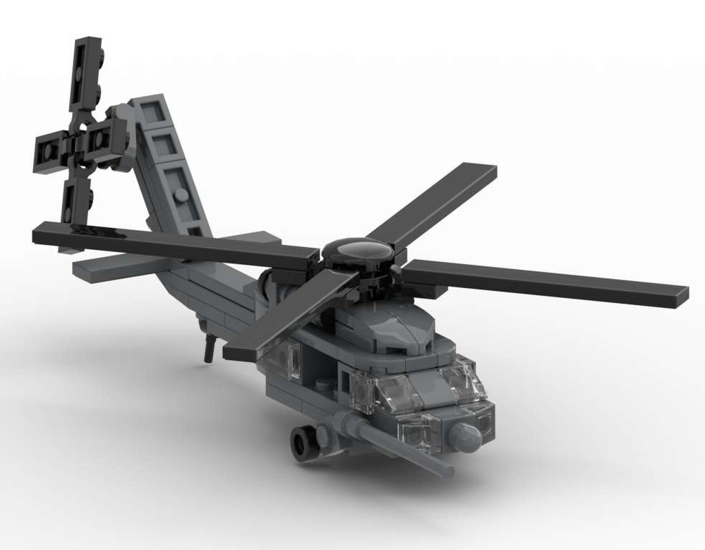 Lego Sikorsky UH-60 Black Hawk / Pave Hawk (1/110 scale)