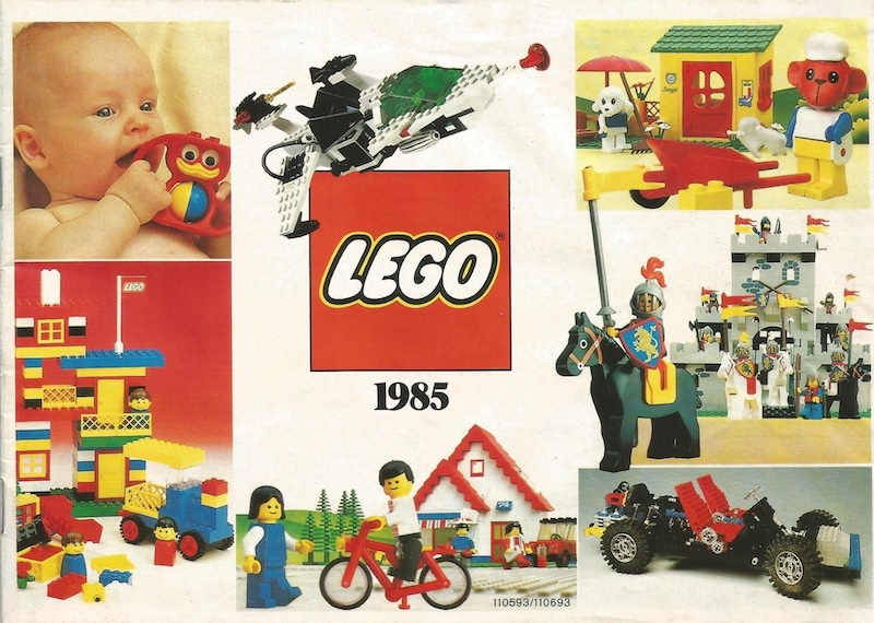 Lego 1985 Medium Overseas (110593/110693-OS (PL/H/D))