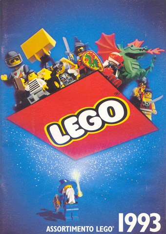 Lego 1993 Dealer Assortimento Lego Italian (922584-I)