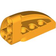 Lego Technic Panel Round Corner 5 x 3 x 2 Right / Bright Light Orange