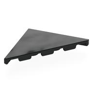 Lego Tile 45° Cut 4 x 4 (Triangle) / Black