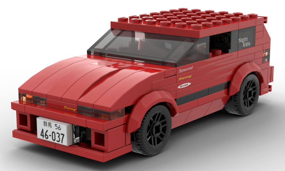 Lego Initial D Shingo Shoji Honda Civic EG6