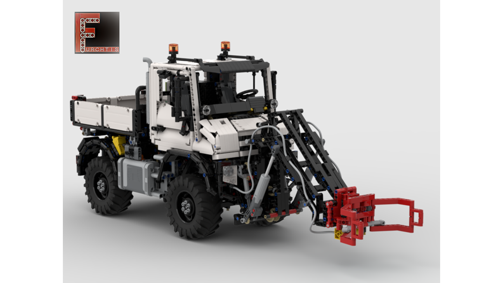 Lego Attachments for Unimog U535 #1