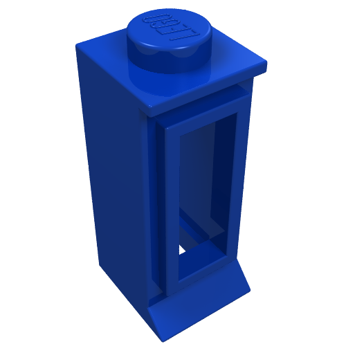Lego Window 1 x 1 x 2, Extended Lip, Solid Stud [no Glass]