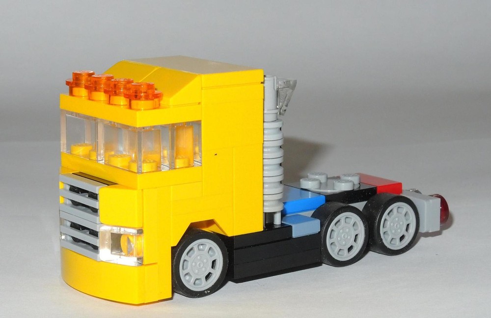 Lego 2441 MOC 1 Cab-Over Semi