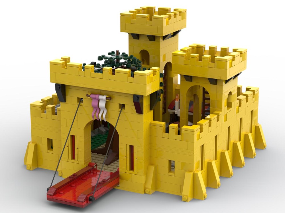 Lego Yellow Castle | 375 Remake