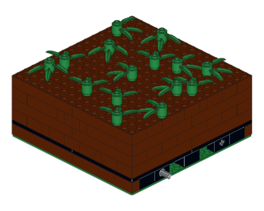 Lego WW1 Trench: Field Section