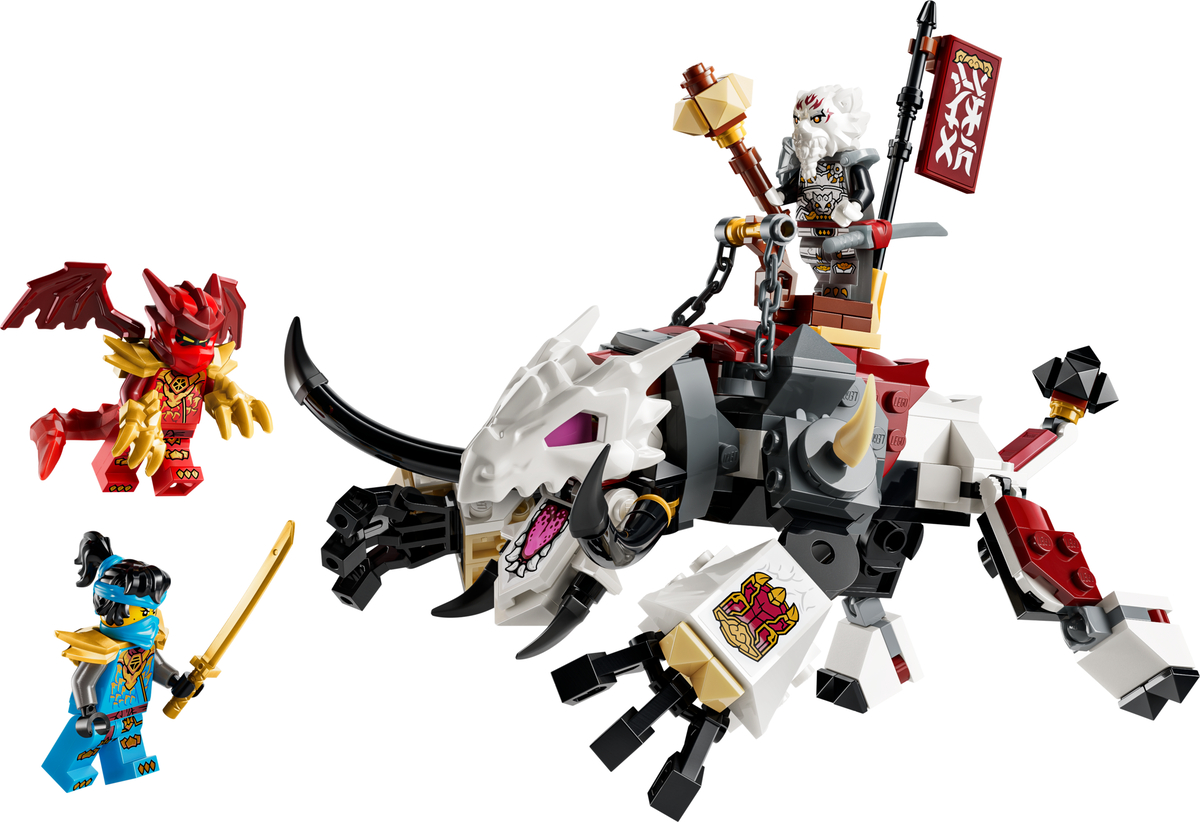 Lego Zilvar and Grimtak the Dragon Beast