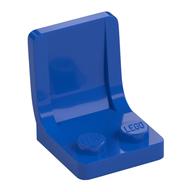 Lego Seat / Chair 2 x 2 with Center Sprue Mark / Blue