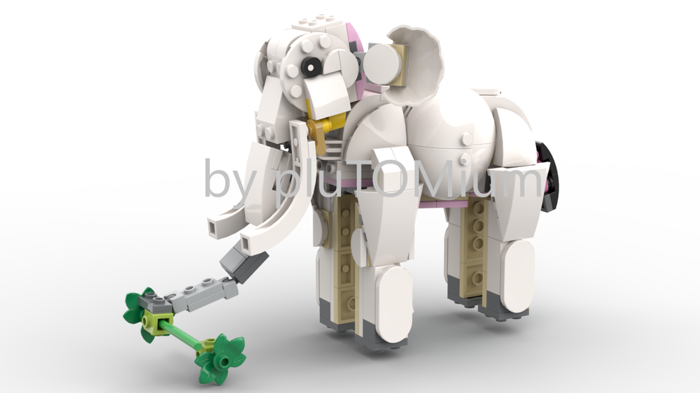 Lego Elephant (LEGO 31133 Alternate)