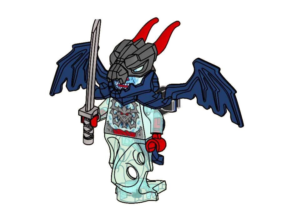 Lego Spectral Dragonian Warrior