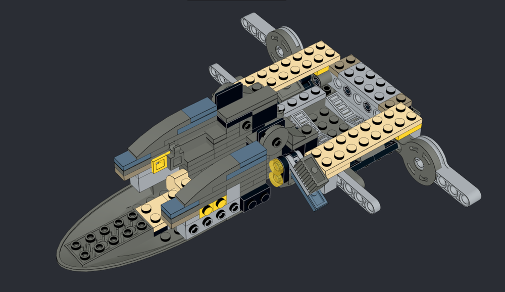 Lego Star Wars The Bad Batch Attack Shuttle Interior Mod