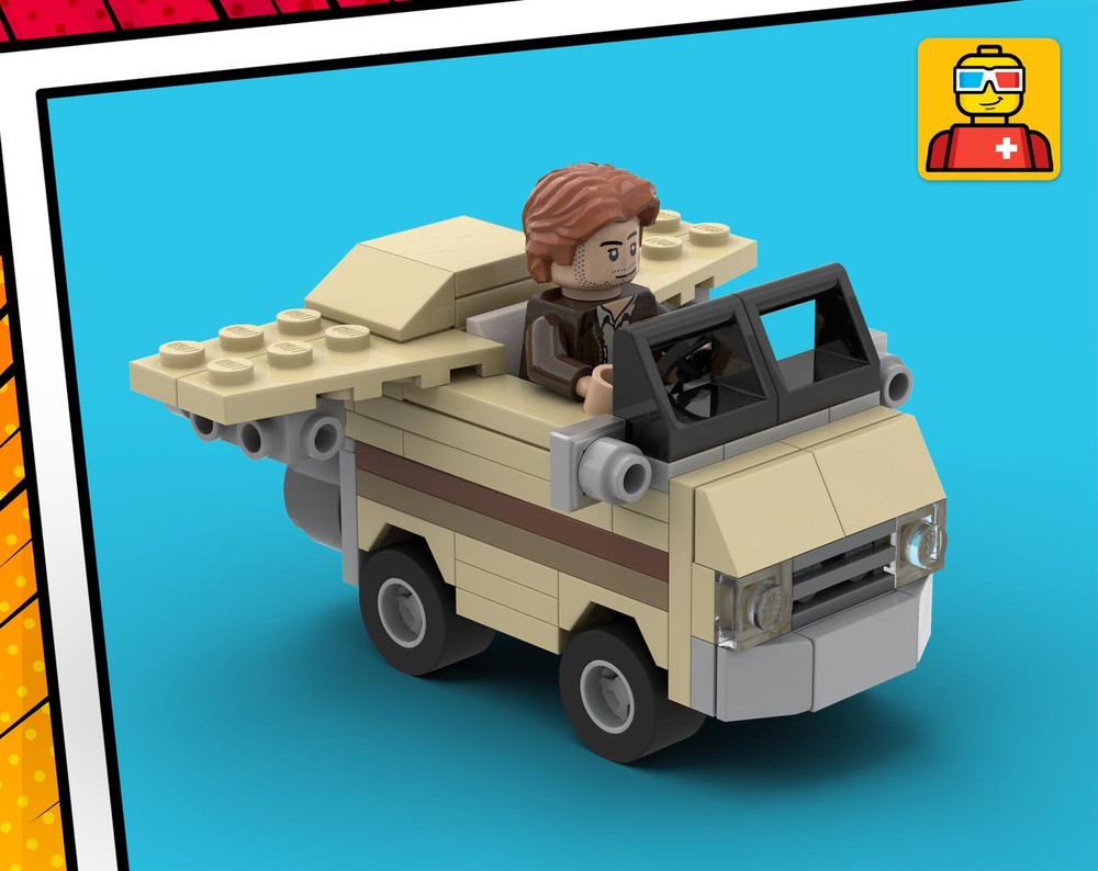 Lego Tiny Lone Star’s Van "Eagle 5" - The Spaceballs Vehicle
