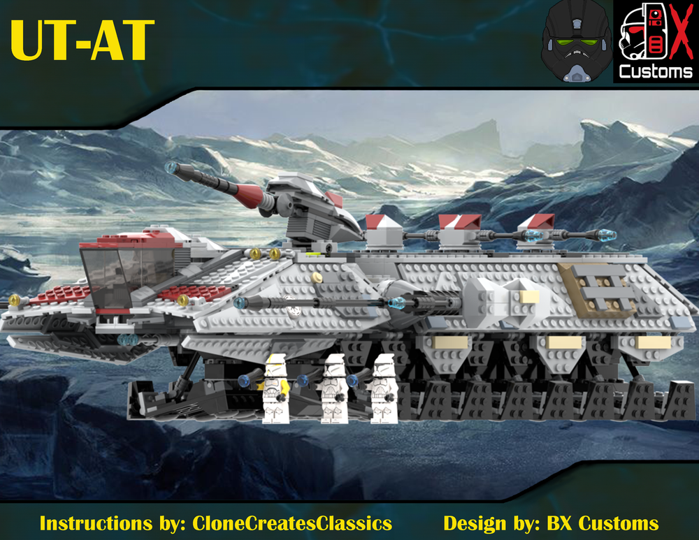 Lego UT-AT (Unstable Terrain Artillery Transport, Realistic)