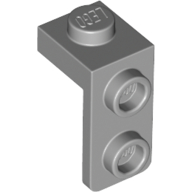 Lego Bracket 1 x 1 - 1 x 2 / Light Bluish Gray