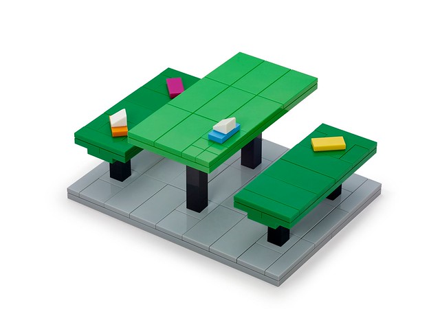 Lego Singapore: Chope Seat