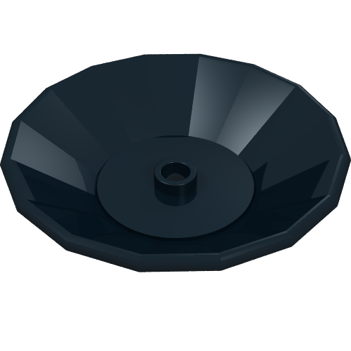 Lego Dish 5 x 5 / Black