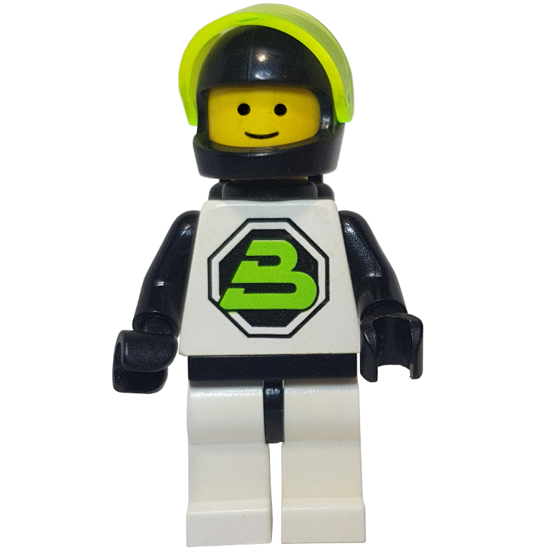 Lego Blacktron II - 3626b Head