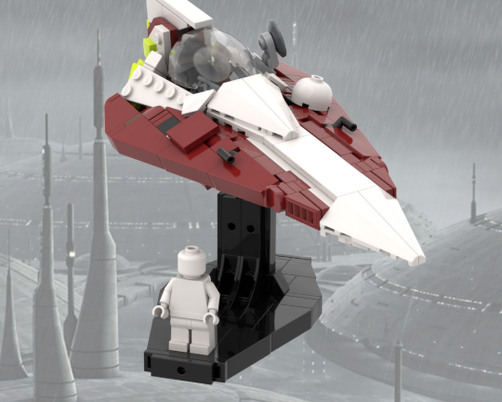 Lego Obi Wan's Delta 7 Starfighter - Attack Of The Clones
