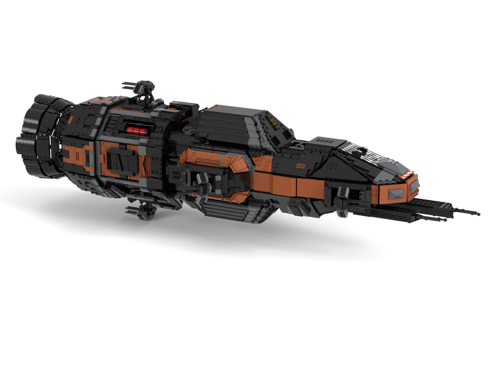 Lego MCRN Tachi (Rocinante) - Corvette-class light frigate ECF-270 MCRN Tachi