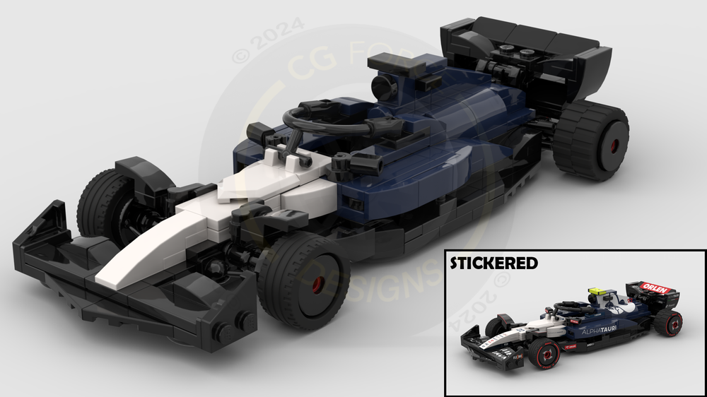 Lego F1 Alpha Tauri AT04