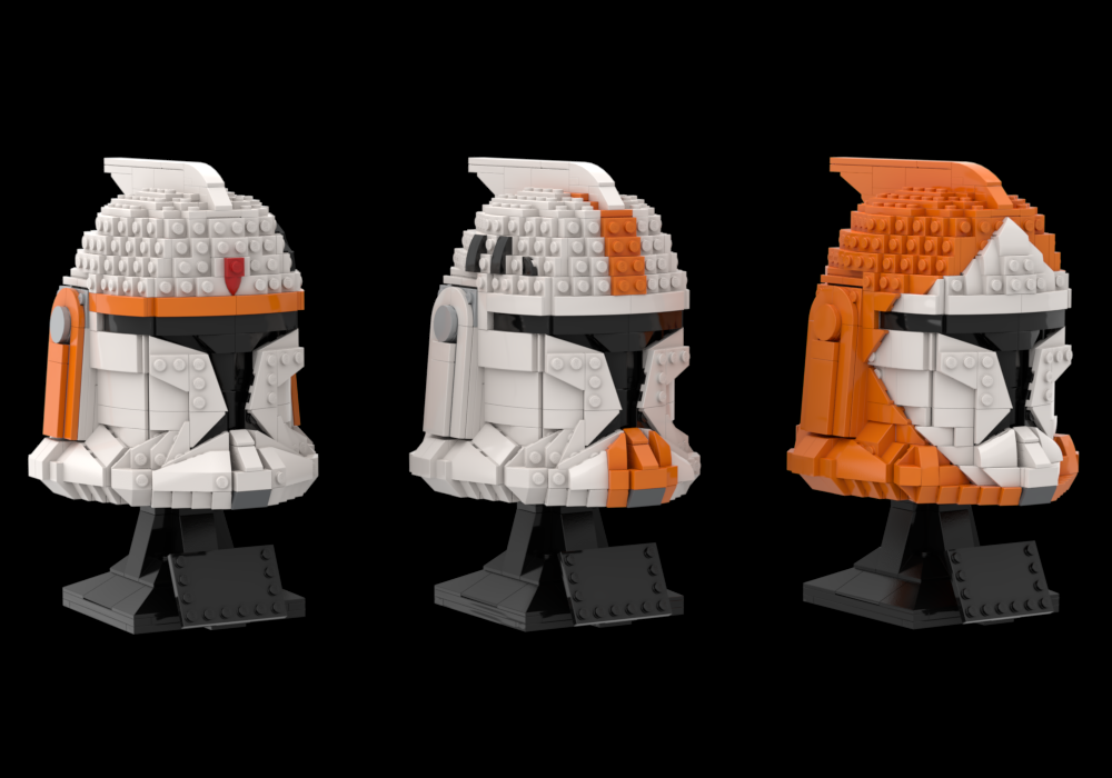 Lego 212th Battalion Phase 1 Helmet Bundle