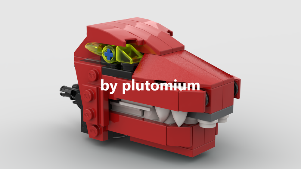 Lego Dino Head (LEGO 31024 Modification)