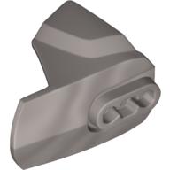 Lego Large Figure Limb Cover, Size 4, Armor with Ball Joint Socket / Flat Silver