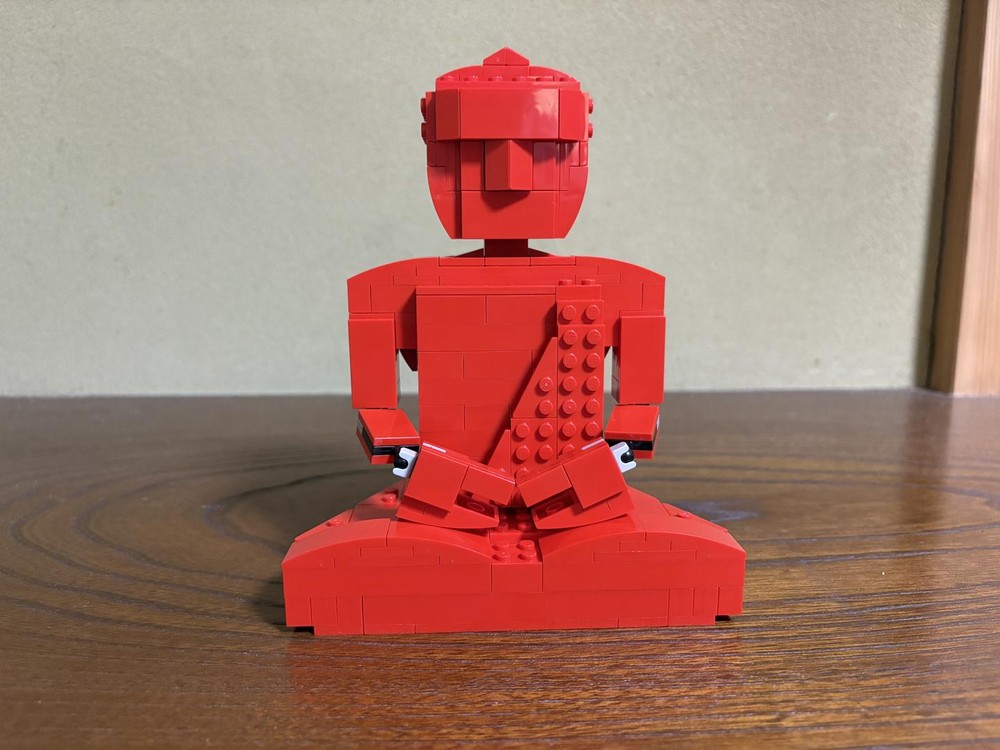 Lego Buddhist Statue