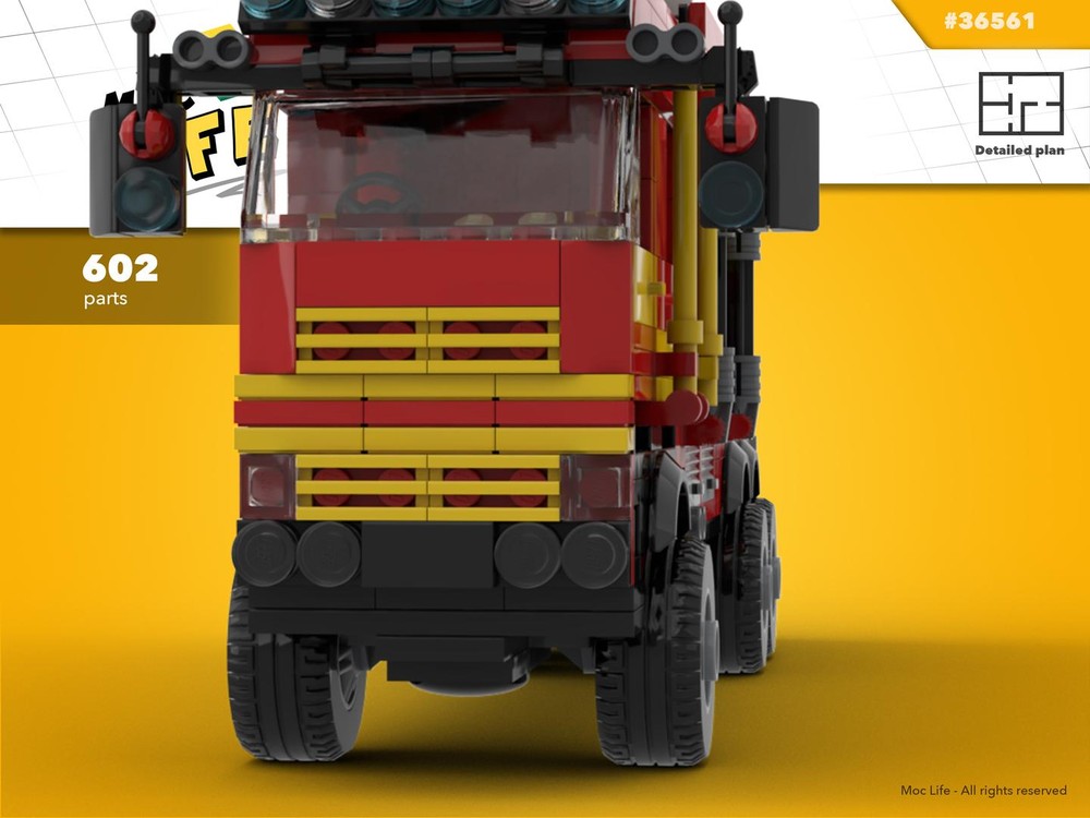 Lego Scotland fire engine